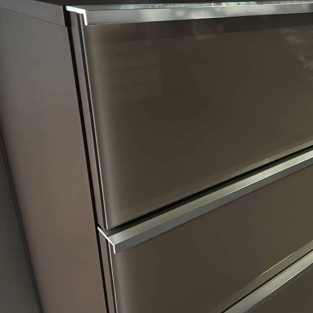 Wohnen Braune Kommode mit 149 cm Breite - Madita