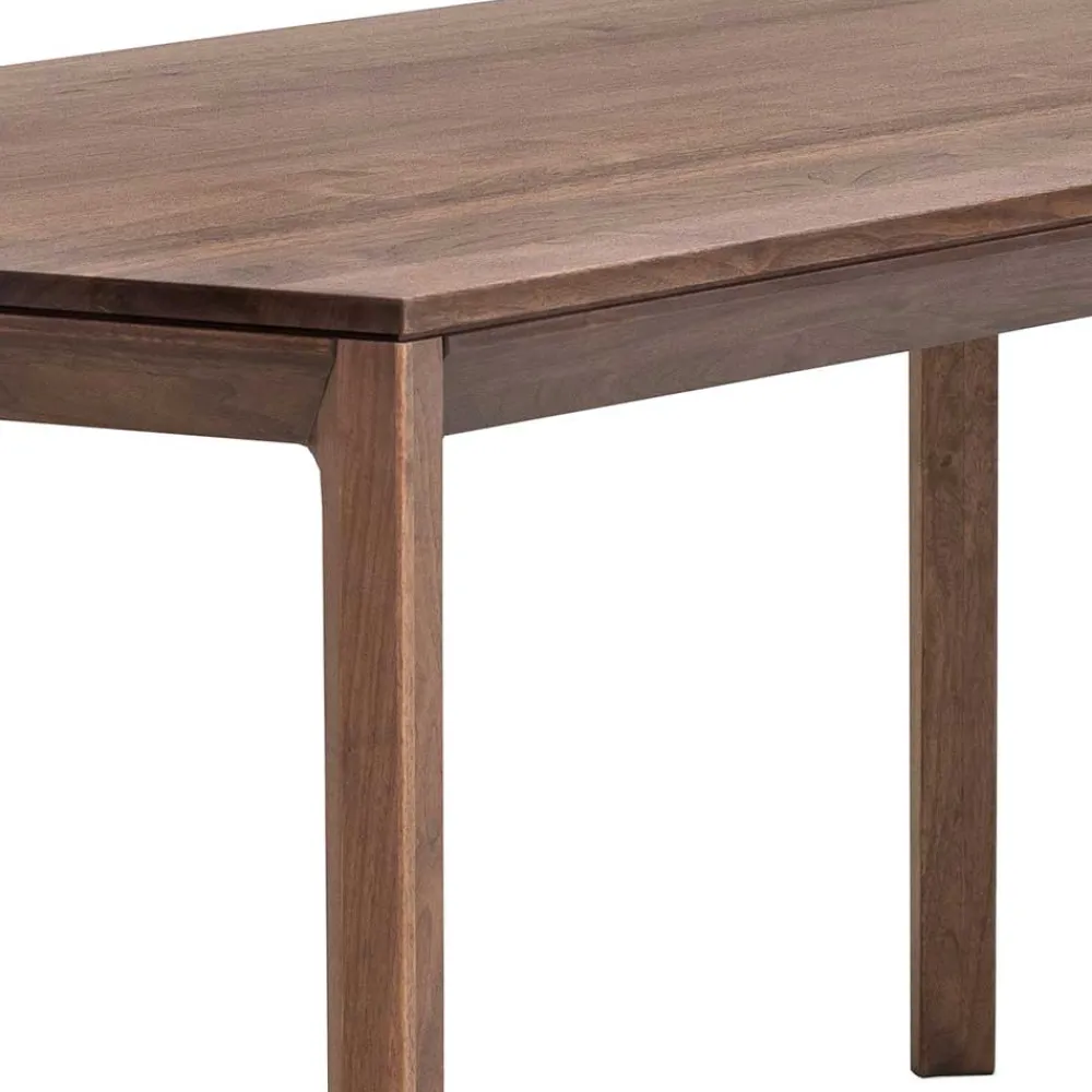 Wohnen Naturholzmöbel|Retro Möbel*Brauner Esszimmertisch aus Nussbaum Holz - Caceres