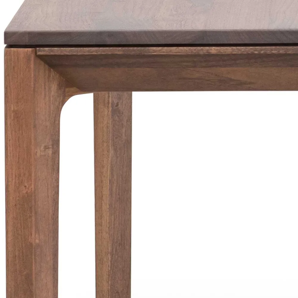 Wohnen Naturholzmöbel|Retro Möbel*Brauner Esszimmertisch aus Nussbaum Holz - Caceres