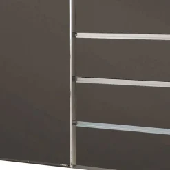 Wohnen Brauner Kombi-Kleiderschrank 300 cm breit - Yana