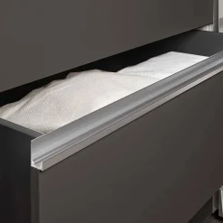 Wohnen Brauner Kombi-Kleiderschrank 300 cm breit - Yana