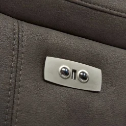 Wohnen Braunes 2er Sofa mit Relaxfunktion - Extrados