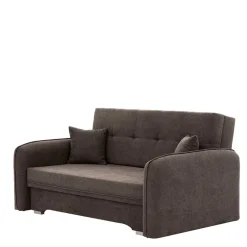 Wohnen Schlafsofas*Braunes Schlaf-Sofa mit Bonell Federkern - Dasanti