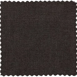 Wohnen Braunes Wohnzimmersofa in L-Form aus Webstoff - Bravassa