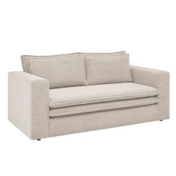 Wohnen Sofas|Sofa*Breitcord Zweisitzer in Beige - Jony