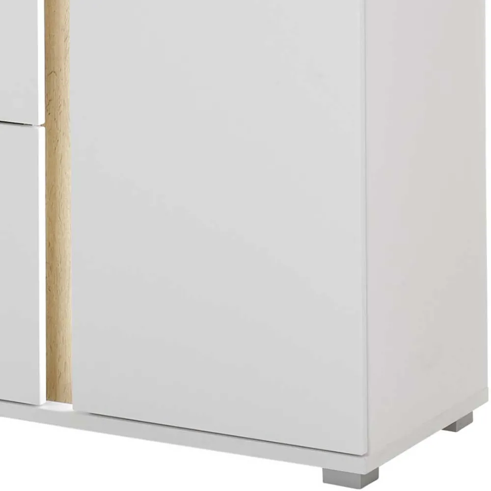 Wohnen Breite Kombi-Kommode mit LED Beleuchtung - Racelyn