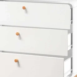 Wohnen Breite Kommode mit sechs Schubladen - Kolreva