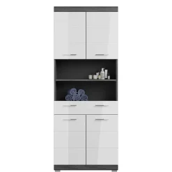 Wohnen Breiter Hochschrank fürs Bad 74x191x31 cm - Nancys