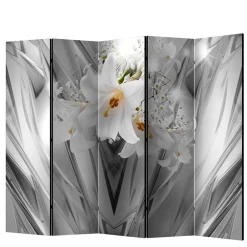 Wohnen Breiter Paravent mit Fotodruck Leinwand - Drosalimo