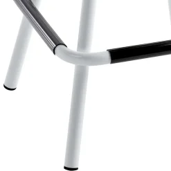 Wohnen Bürostühle*Büro Arbeitshocker in Schwarz Weiß - Loho