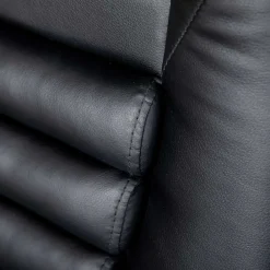 Wohnen Bürostühle*Büro Drehsessel aus Kunstleder in Schwarz - Emsa