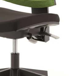 Wohnen Büro Drehstuhl Annabell in Grün Schwarz