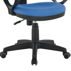 Wohnen Schwarze Möbel|Bürostühle*Büro Drehstuhl in Blau & Schwarz - Betisla