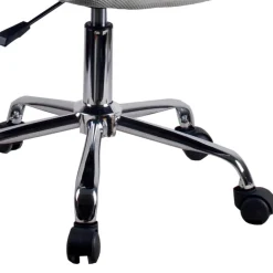 Wohnen Bürostühle*Büro Drehstuhl in Grau & Chrom - Albertoni