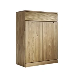 Wohnen Flurkommoden|Esszimmerschränke*Büro Kommode Natrius aus Wildeiche Massivholz