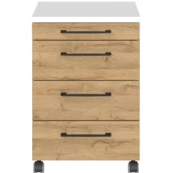 Wohnen Rollcontainer*Büro Rollcontainer zweifarbig - Andrass