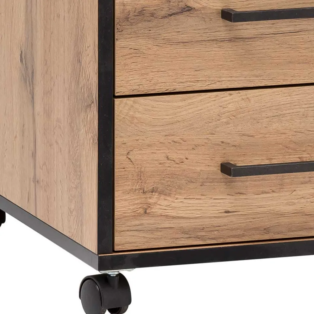 Wohnen Home Office Möbel|Büro Komplett*Büro Schreibtisch & Regal Set - Zustic (dreiteilig)