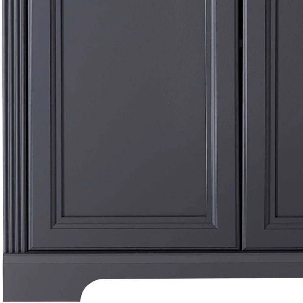 Wohnen Home Office Möbel|Büro Komplett*Büro Wohnwand im Landhaus Stil - Joe (dreiteilig)