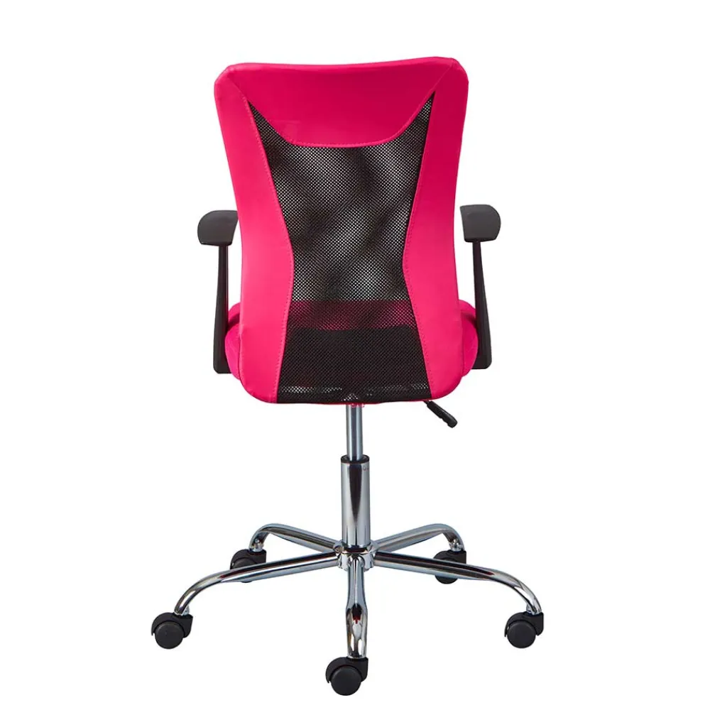 Wohnen Bürodrehstuhl in Pink & Schwarz - Catama