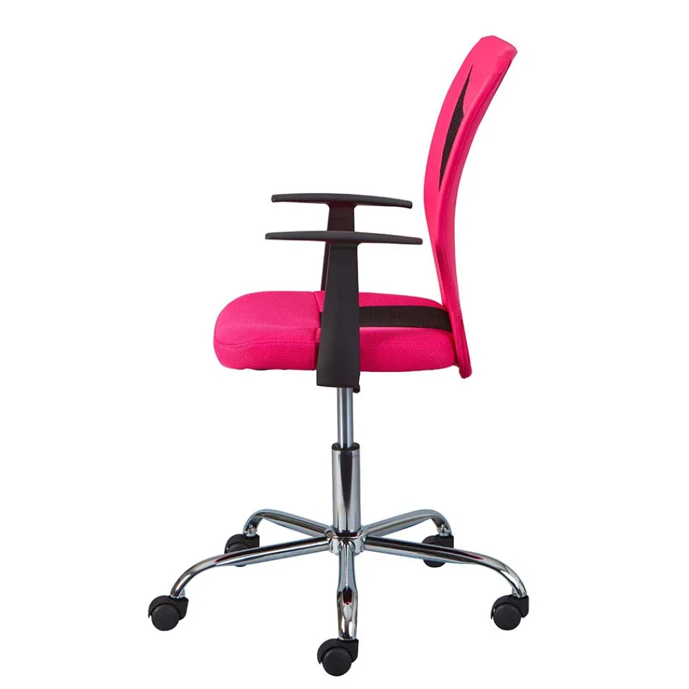 Wohnen Bürodrehstuhl in Pink & Schwarz - Catama