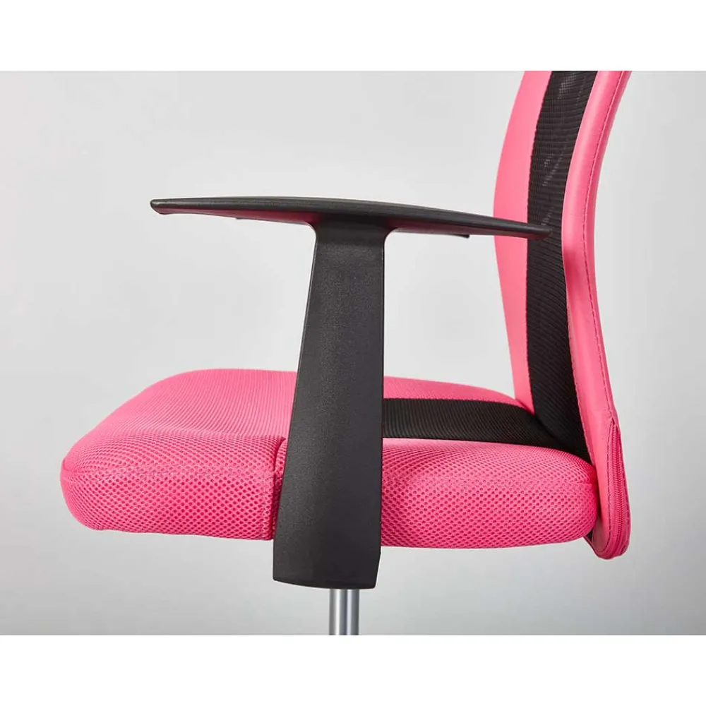 Wohnen Bürodrehstuhl in Pink & Schwarz - Catama