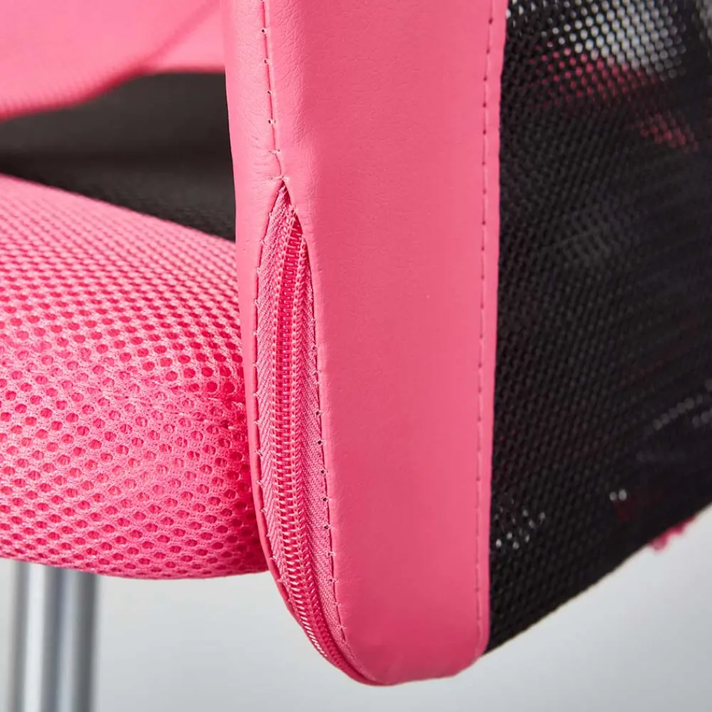 Wohnen Bürodrehstuhl in Pink & Schwarz - Catama