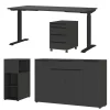 Wohnen Home Office Möbel|Büro Komplett*Büroeinrichtung Möbel Set - Tila (vierteilig)