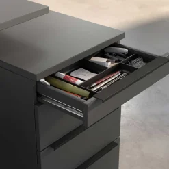 Wohnen Home Office Möbel|Büro Komplett*Büroeinrichtung Möbel Set - Tila (vierteilig)