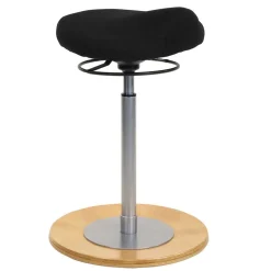 Wohnen Bürohocker für aktives Sitzen in Schwarz - Enjisaco