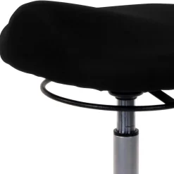 Wohnen Bürohocker für aktives Sitzen in Schwarz - Enjisaco