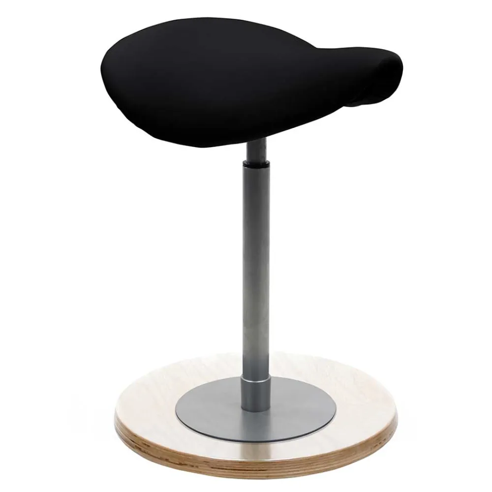 Wohnen Bürohocker mit Sattelsitz & Tellerfuß - Kagano