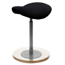 Wohnen Bürohocker mit Sattelsitz & Tellerfuß - Kagano