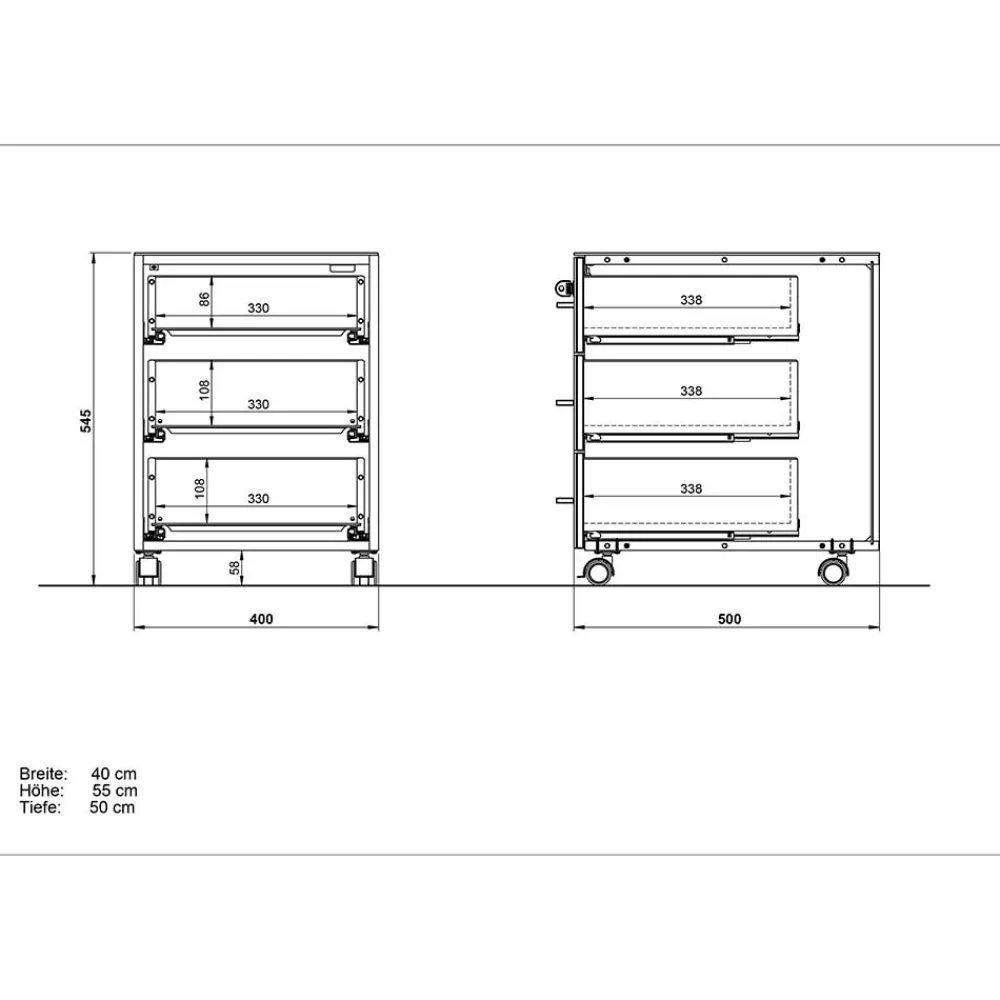 Wohnen Büromöbel Ausstattung Kombi - Laszlo (fünfteilig)