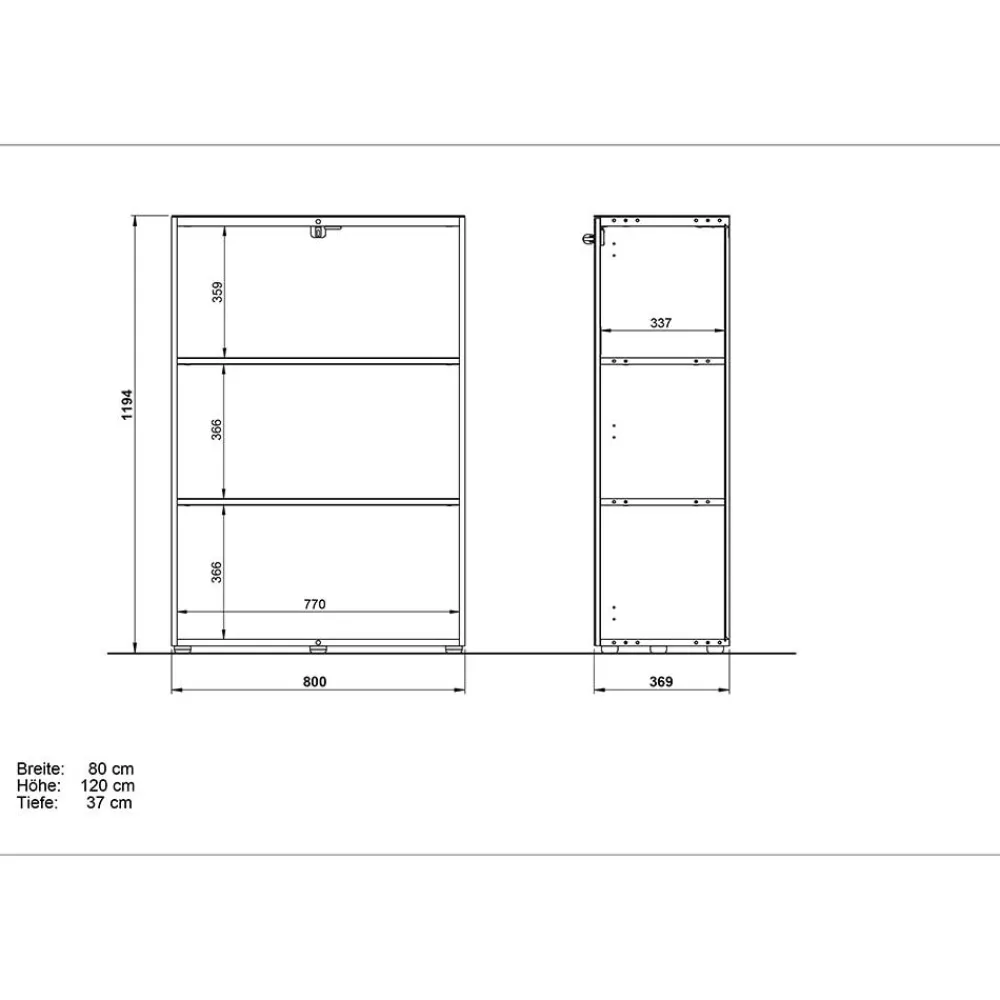 Wohnen Büromöbel Ausstattung Kombi - Laszlo (fünfteilig)