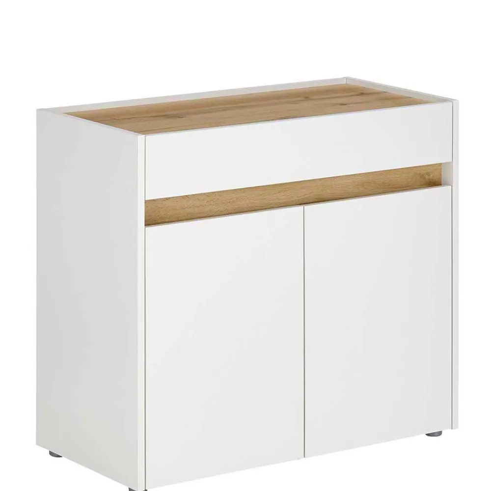 Wohnen Home Office Möbel|Büro Komplett*Büromöbel Kombination modern - Nonessia (vierteilig)