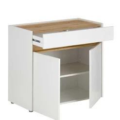 Wohnen Home Office Möbel|Büro Komplett*Büromöbel Kombination modern - Nonessia (vierteilig)