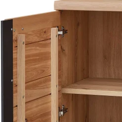 Wohnen Büromöbel Kombination teilmassiv - Emly (sechsteilig)