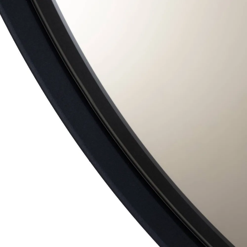 Wohnen Spiegel|Flurspiegel*Bronzeglas Spiegel in Rund - Airana