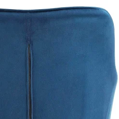 Wohnen Bürostühle*Bürostuhl in Blau mit Gold - Continento