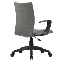 Wohnen Bürostühle*Bürostuhl in Grau mit Armlehnen - Lucasz