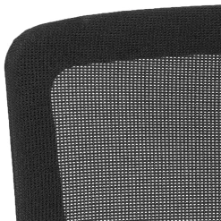 Wohnen Bürostuhl in Schwarz aus Mesh und Stoff - Suvanica