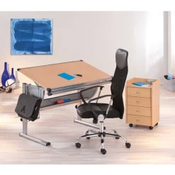 Wohnen Bürostühle*Bürostuhl Merkur mit Armlehnen