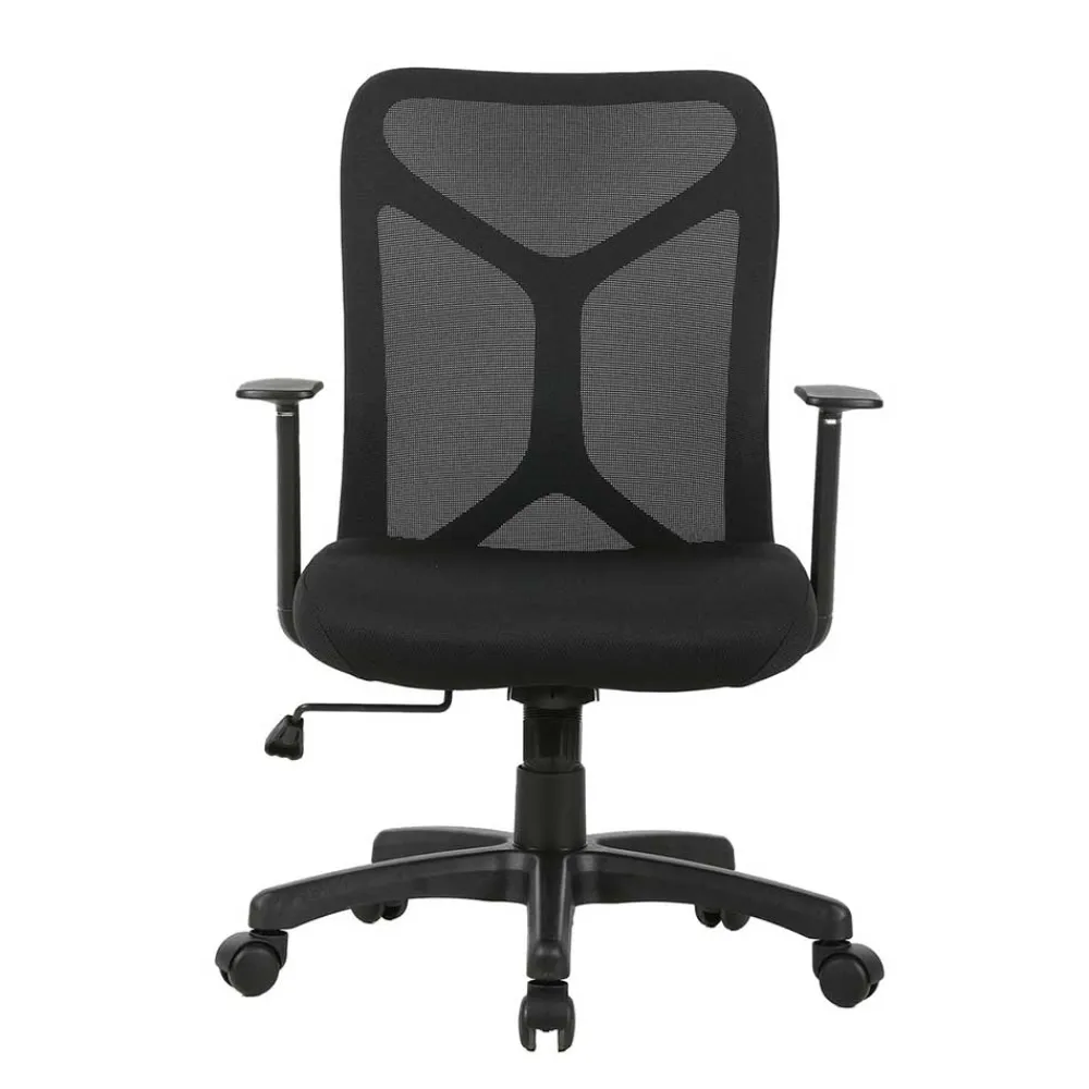 Wohnen Bürostuhl mit hoher Lehne und Lendenwirbelstütze - Annet