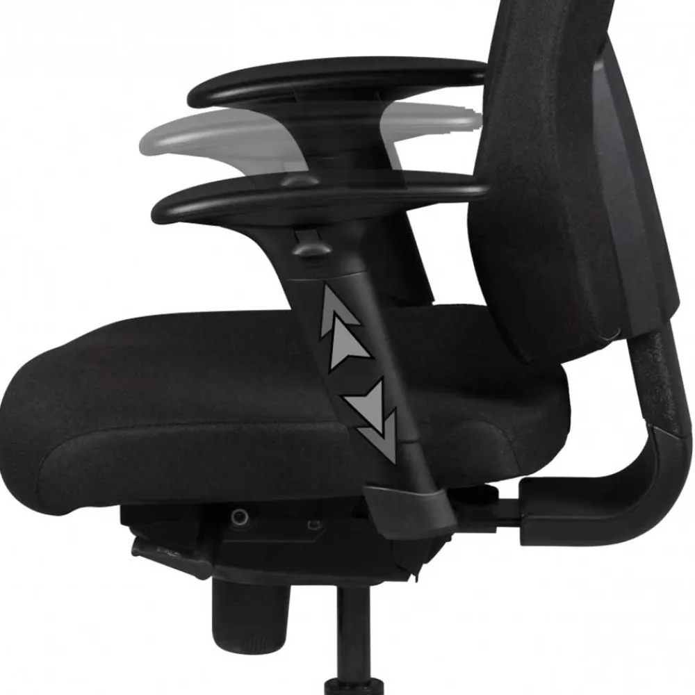 Wohnen Bürostuhl mit Kopfstütze und verstellbaren Armlehnen - Rodiccar