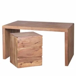 Wohnen Bürotisch Drolivio aus Akazienholz