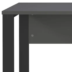 Wohnen Bürotische*Bürotisch in Dunkelgrau mit Schwarz - Lacuva