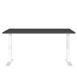 Wohnen Bürotisch in Dunkelgrau mit Weiß - Vlatin