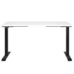 Wohnen Bürotisch in Weiß und Schwarz - Joina