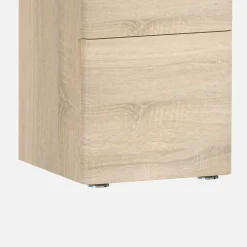 Kinder Wohnen Bürotisch Lilina in Eiche Sonoma