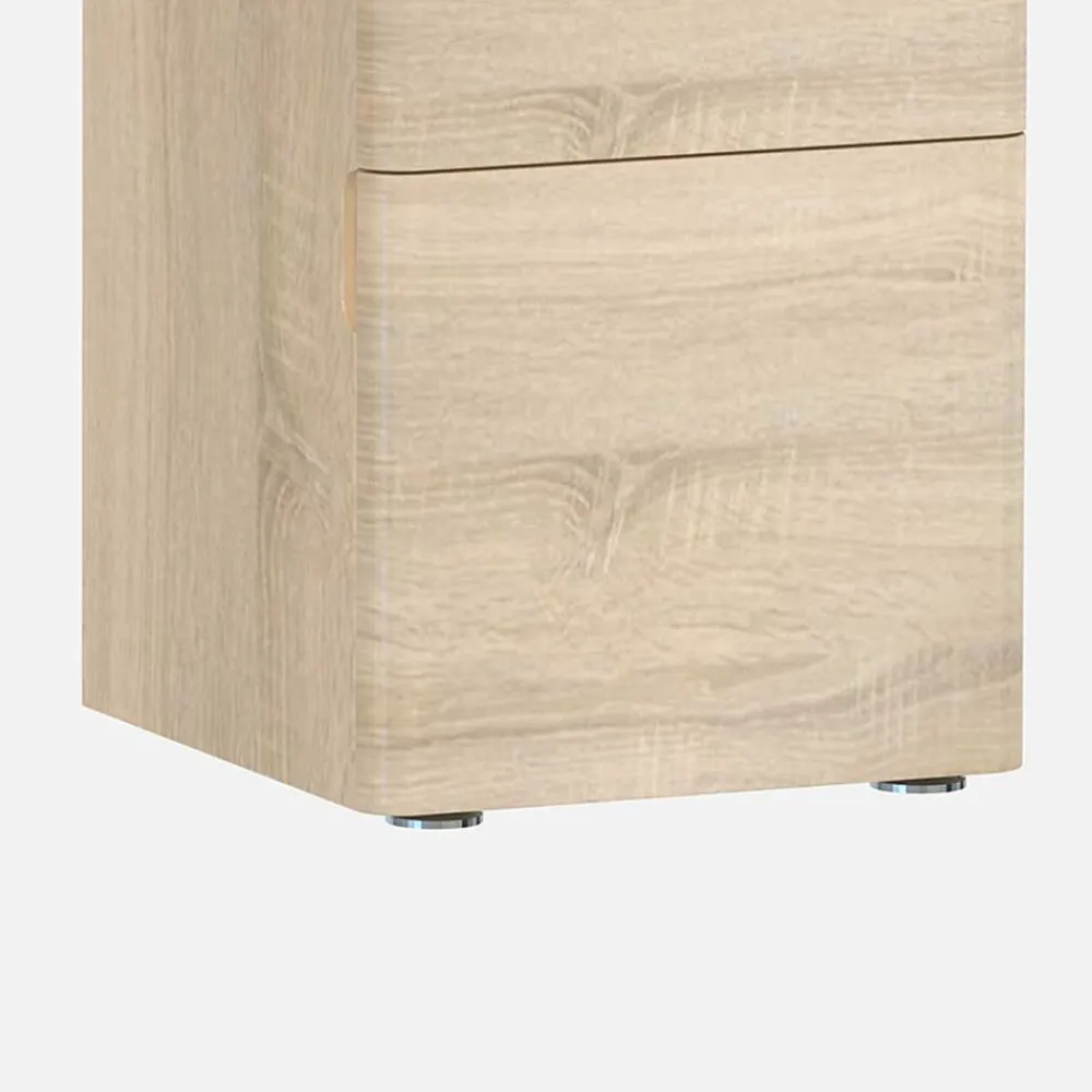 Kinder Wohnen Bürotisch Lilina in Eiche Sonoma